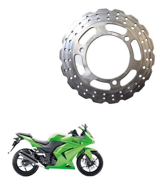 Disco Freio Tras Desgastado Kawasaki Ninja 250 R 08-12 Orig