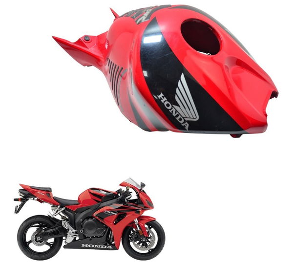 Capa Tanque Honda Cbr 1000 Rr 04-07 Original Vermelho