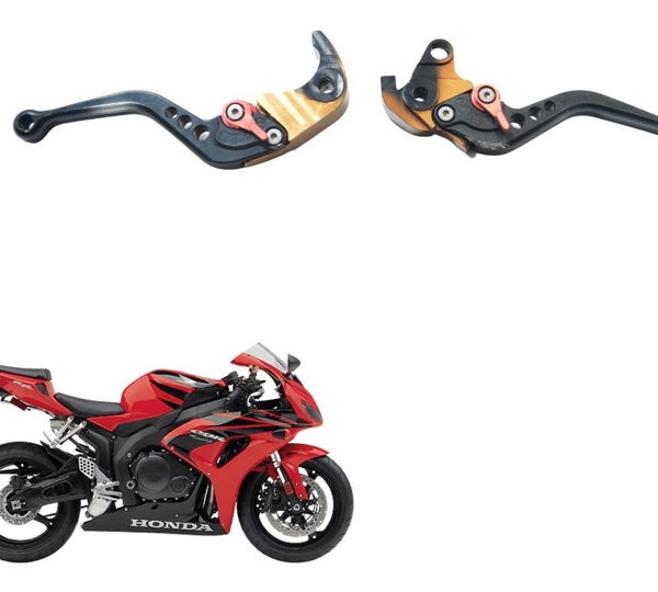 Par Manete Esportivo C/ Detalhes Honda Cbr 1000 Rr 04-07