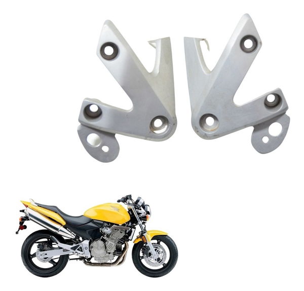 Par Suporte Farol Honda Cb 600f Hornet 04-07 Original