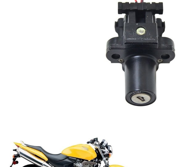Chave Ignição C/ Avaria Honda Cb 600f Hornet 04-07 Original