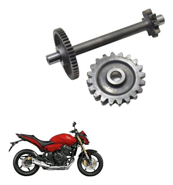 Engrenagem Redução Partida Honda Cb 600f Hornet 12-14 Orig