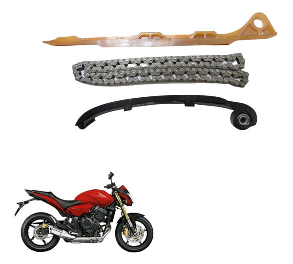 Kit Guia Tensor Corrente Comando Honda Cb 600f Hornet 12-14