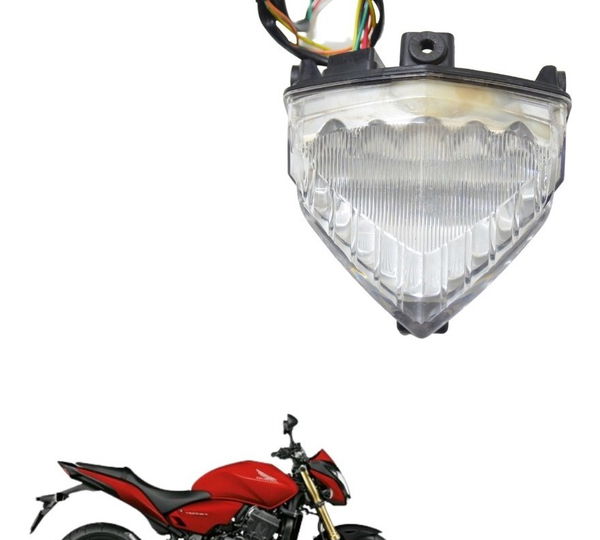 Lanterna Traseira C/ Detalhe Honda Cb 600f Hornet 12-14 Orig Esquerdo