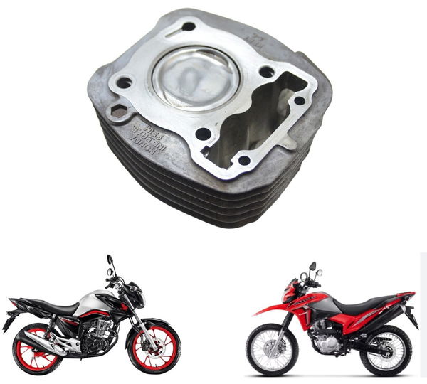 Cilindro Pistão Anéis Honda Cg 160 Bros 160 15-23 Original