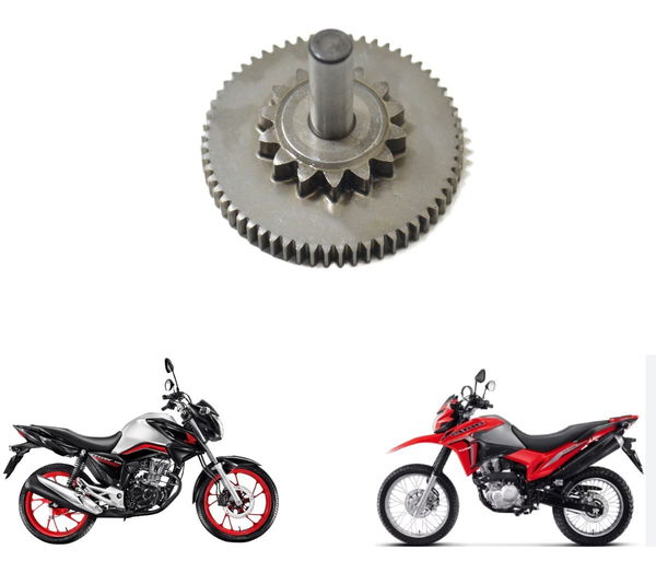 Engrenagem Redução Partida Honda Cg 160 Bros 160 15-23 Orig