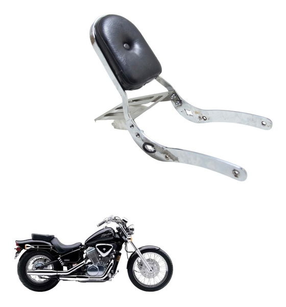 Sissy Bar C/ Detalhes Honda Vt Shadow 600 C 95-05 Original