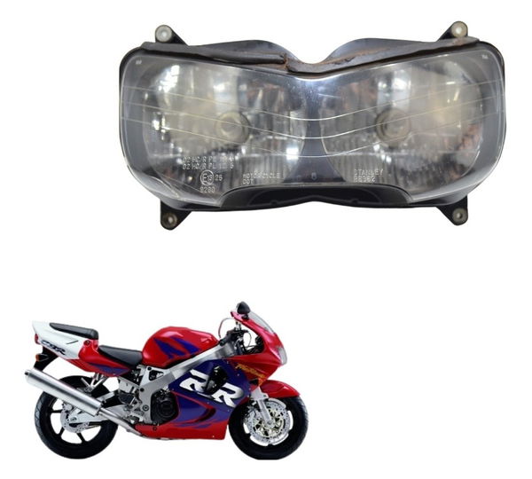 Farol C/ Detalhes Honda Cbr 900 Rr 98-99 Original Esquerdo