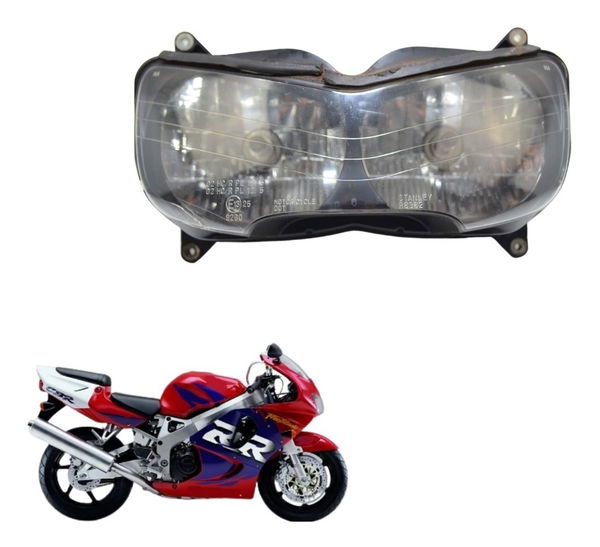 Farol C/ Detalhes Honda Cbr 900 Rr 98-99 Original