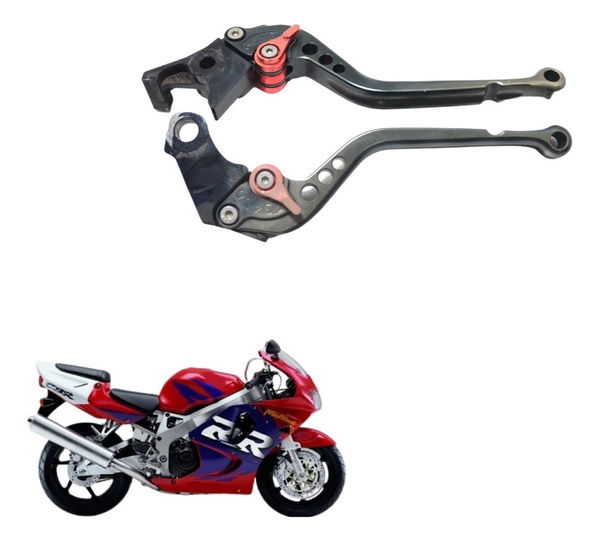 Par Manete Esportivo Honda Cbr 900 Rr 98-99 