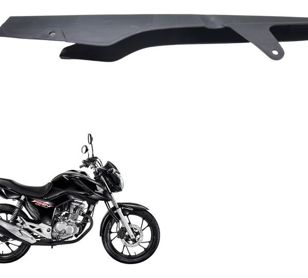 Capa Corrente Honda Cg 160 Fan 19-23 Original Preto