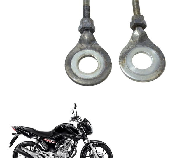 Par Esticador Corrente Honda Cg 160 Fan 19-23 Original