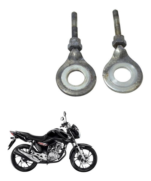 Par Esticador Corrente Honda Cg 160 Fan 19-23 Original