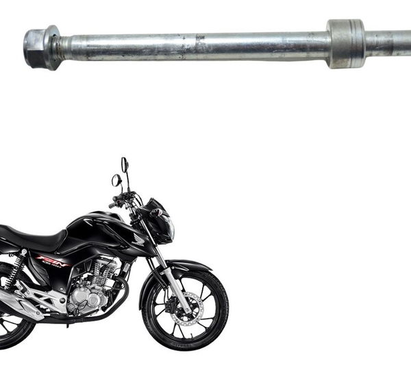 Eixo Roda Traseira Honda Cg 160 Fan 19-23 Original