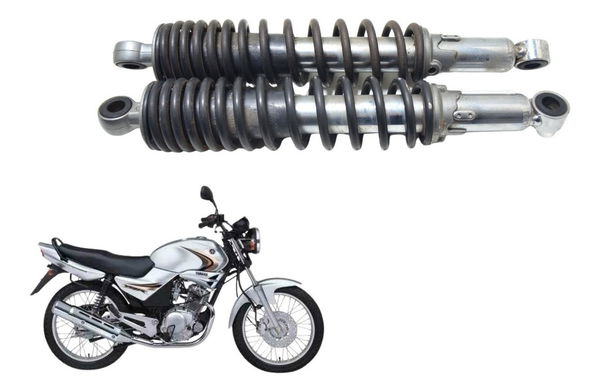 Par Amortecedor Traseiro Yamaha Ybr 125 K 06-08 Original