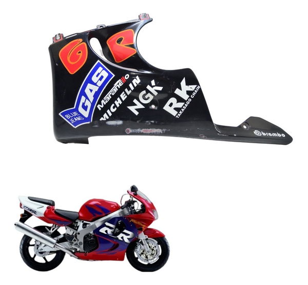 Spoiler Esquerdo C/ Detalhes Honda Cbr 900 Rr 98-99 Original
