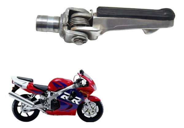 Pedaleira Dianteira Dir Avaria Honda Cbr 900 Rr 98-99 Orig