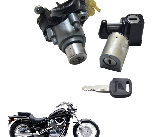 Kit Chave Ignição Honda Vt Shadow 600 C 95-05 Original