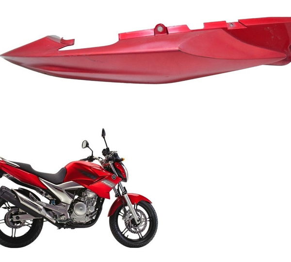Carenagem Rabeta Dir Detalhes Yamaha Ys 250 Fazer 10-17 Orig Vermelho