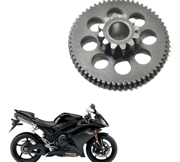 Engrenagem Redução Partida Yamaha Yzf R1 07-08 Original