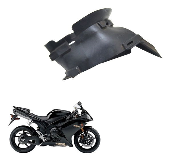 Borracha Duto Ar Esquerdo Yamaha Yzf R1 07-08 Original