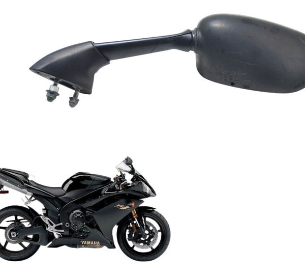 Espelho Esquerdo C/ Avaria Yamaha Yzf R1 07-08 Original