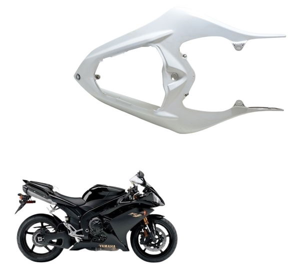 Carenagem Rabeta C/ Detalhes Yamaha Yzf R1 07-08 Original Branco
