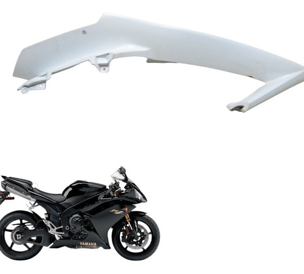 Carenagem Esquerda C/ Avaria Yamaha Yzf R1 07-08 Original Branco