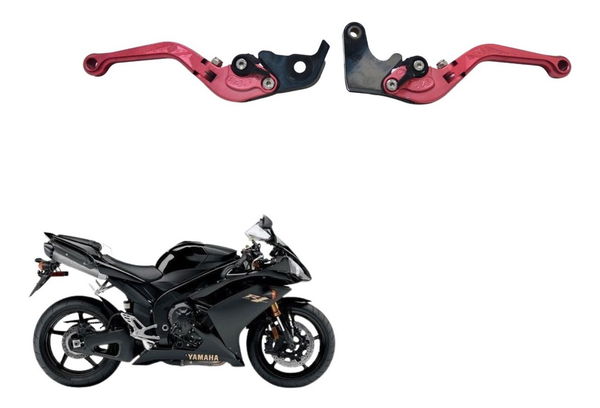 Par Manete Esportivo Yamaha Yzf R1 07-08