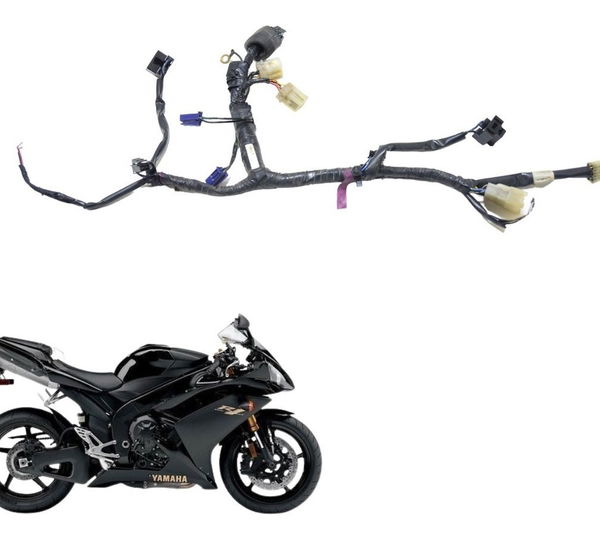 Chicote Painel Code C/ Detalhes Yamaha Yzf R1 07-08 Original