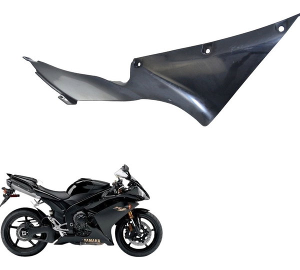 Acabamento Interno Esquerdo Yamaha Yzf R1 07-08 Original Preto