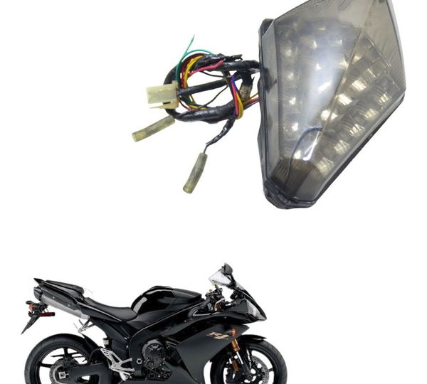 Lanterna Traseira C/ Avaria Yamaha Yzf R1 07-08 Original Direito