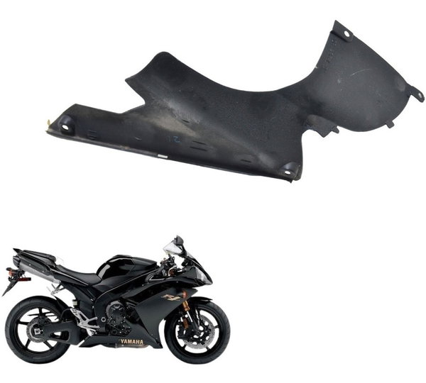 Acabamento Interno Frontal Esq Yamaha Yzf R1 07-08 Original Preto