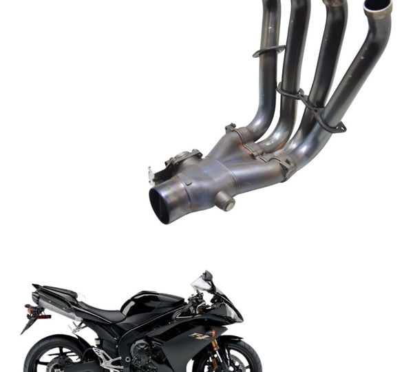 Curva Escape C/ Detalhes Yamaha Yzf R1 07-08 Original