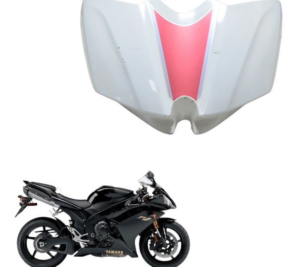 Capa Tanque C/ Avaria Yamaha Yzf R1 07-08 Original Branco