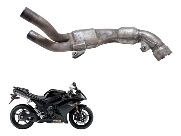 Junção Escape Catalizador Yamaha Yzf R1 07-08 Original