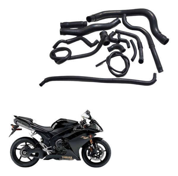 Kit Mangueiras Yamaha Yzf R1 07-08 Original