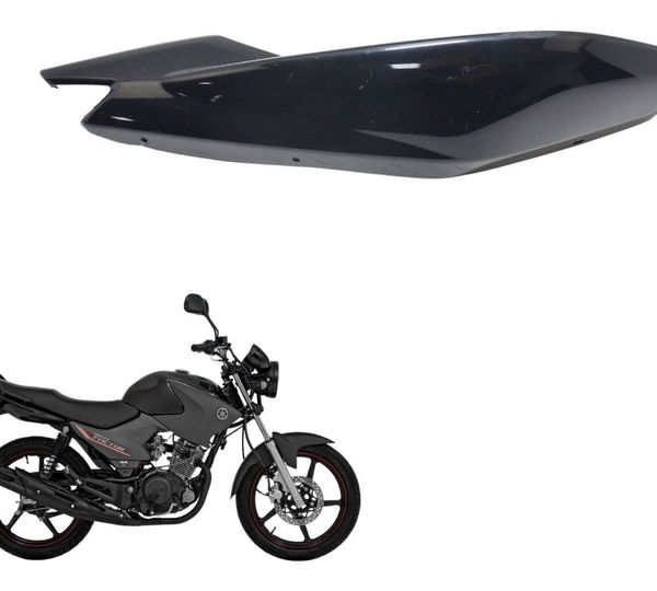 Carenagem Rabeta Dir Detalhes Yamaha Ybr 125 Factor Ed 09-12 Preto