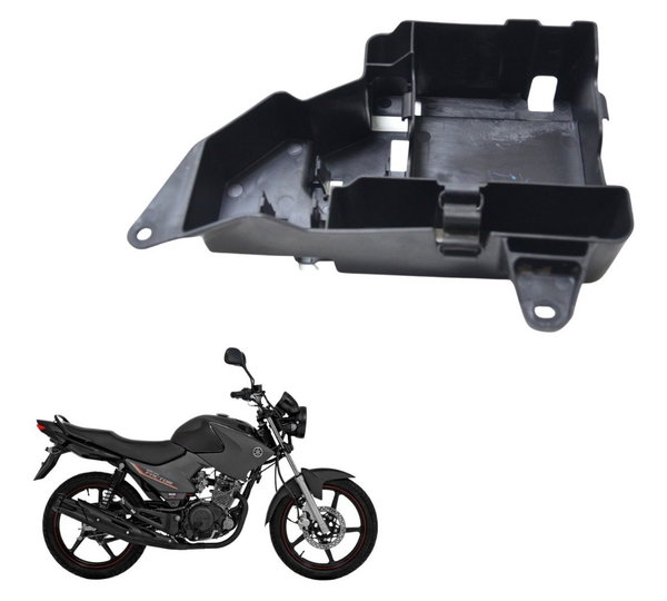Caixa Bateria Yamaha Ybr 125 Factor Ed 09-12 Original Preto