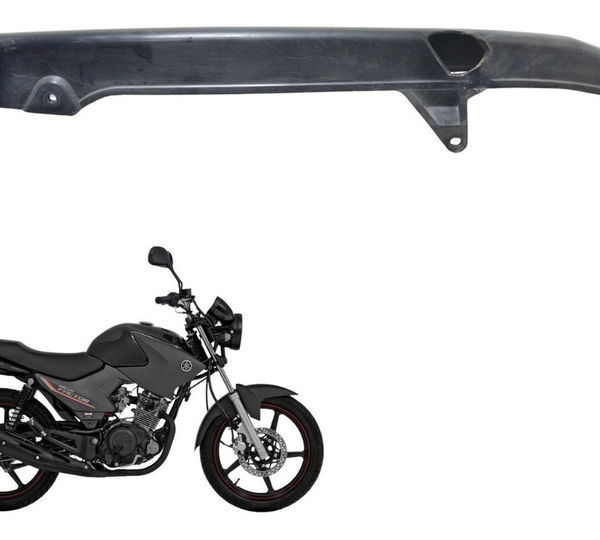 Capa Corrente C/ Avaria Yamaha Ybr 125 Factor Ed 09-12 Orig Preto