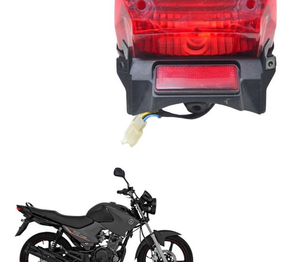Lanterna Traseira Yamaha Ybr 125 Factor Ed 09-12 Original Esquerdo