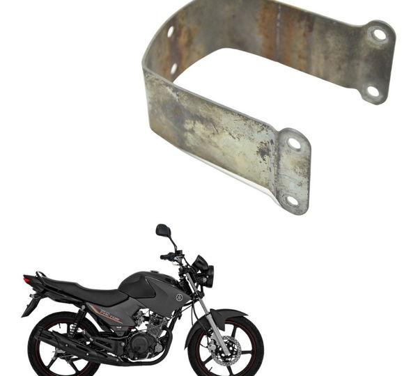 Suporte Paralama Diant Yamaha Ybr 125 Factor Ed 09-12 Orig Cinza