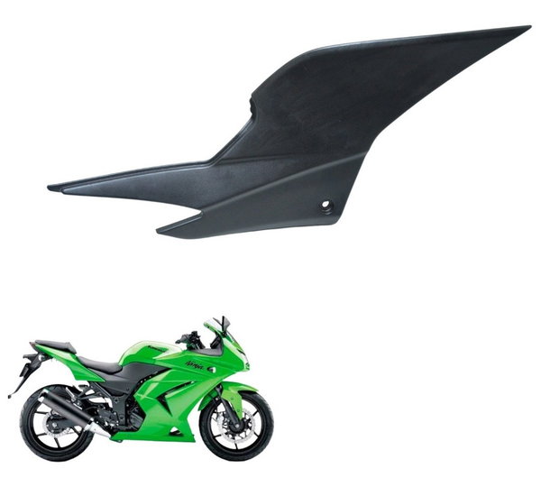 Carenagem Lateral Direita Kawasaki Ninja 250 R 08-12 Orig Preto