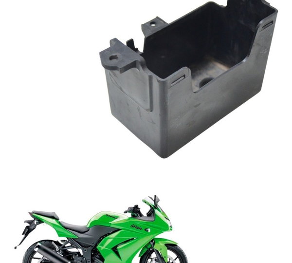Caixa Bateria Kawasaki Ninja 250 R 08-12 Original Preto