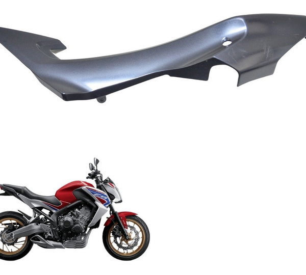 Acabamento Lateral Esquerdo  Honda Cb 650f 15-18 Original Preto