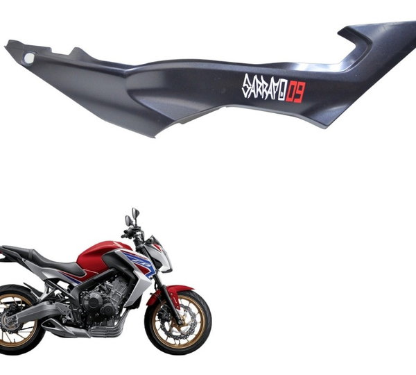 Acabamento Lateral Direito Honda Cb 650f 15-18 Original Preto