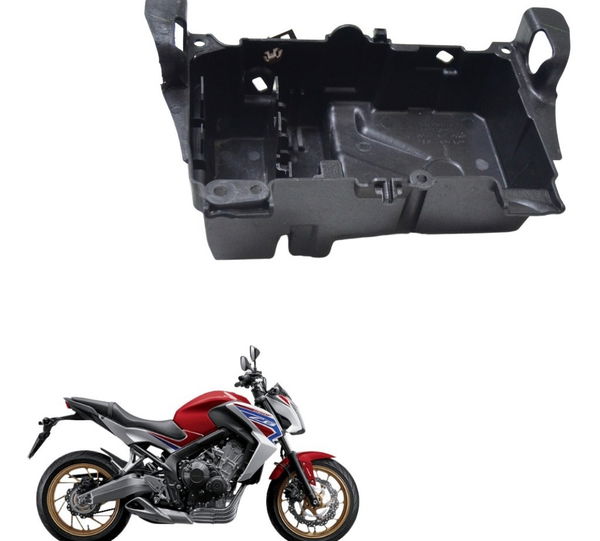 Suporte Modulo Abs Honda Cb 650f 15-18 Original Preto
