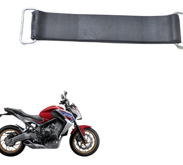 Alça Bateria Cinta Honda Cb 650f 15-18 Original Preto