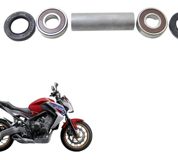 Rolamento Separador Retentor Roda Diant Honda Cb 650f 15-18