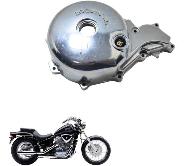 Tampa Estator Honda Vt Shadow 600 C 95-05 Original Prateado